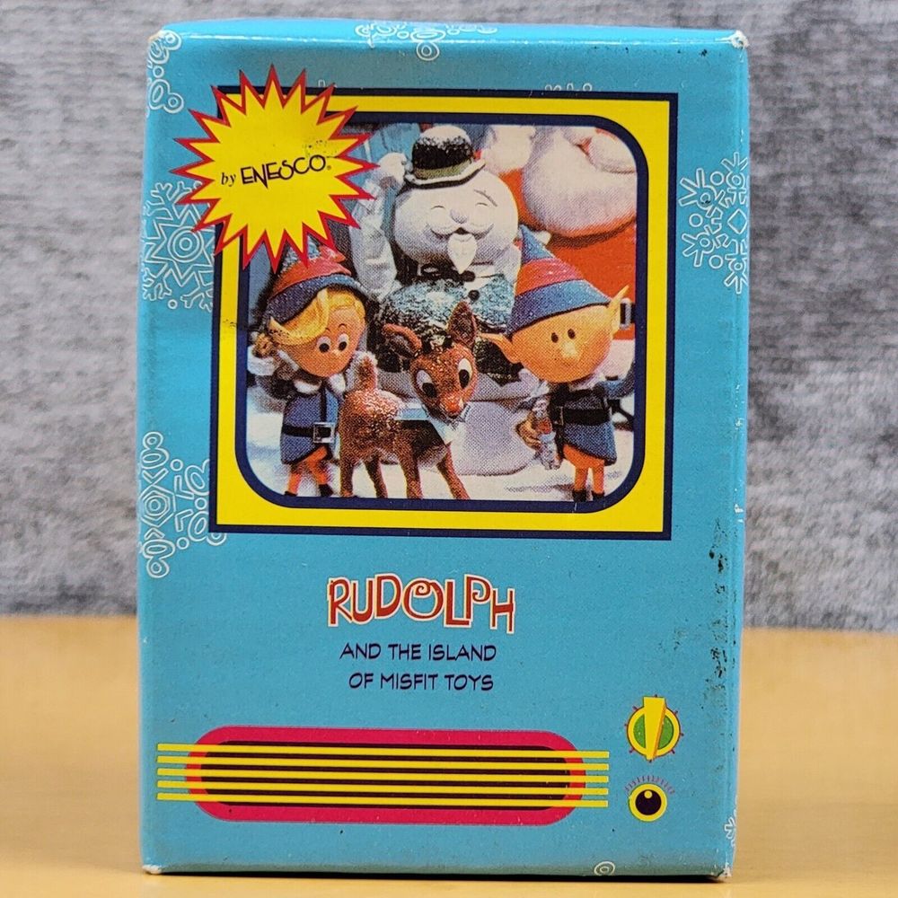 4 Enesco Mini Figures Sam Hermey Clarice Bumble from the Island of Misfit Toys - Picture 11 of 16